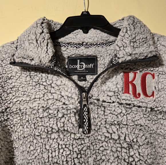 Women's Boxer Craft Partial Zip Sweater. - Picture 2 of 4